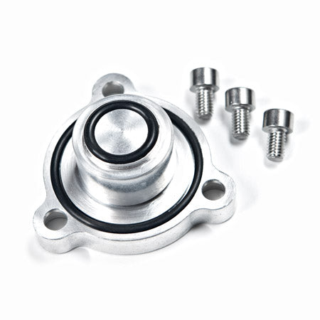 3 bolt style Block-off flange (plug) for stock diverter valve, 2013 Focus ST Turbo