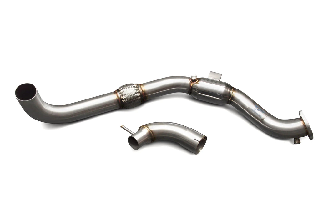 CVF 3" Stainless Steel Catted Downpipe (2015-2023 Ford Mustang EcoBoost)