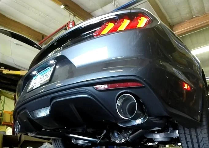 2015+ MUSTANG ECOBOOST 3" CAT-BACK EXHAUST SYSTEM