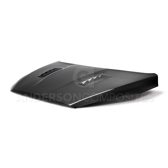 Anderson Composites Type-RS Carbon Fiber Hood Ford Focus SE | ST | RS 2015-2019