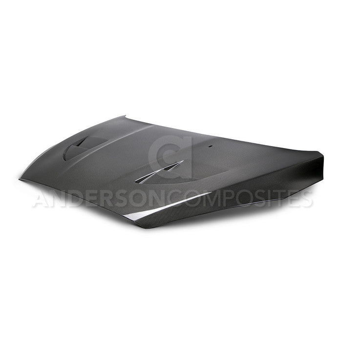 Anderson Composites Carbon Fiber Type-SA Carbon Fiber Hood Ford Focus 2015-2017