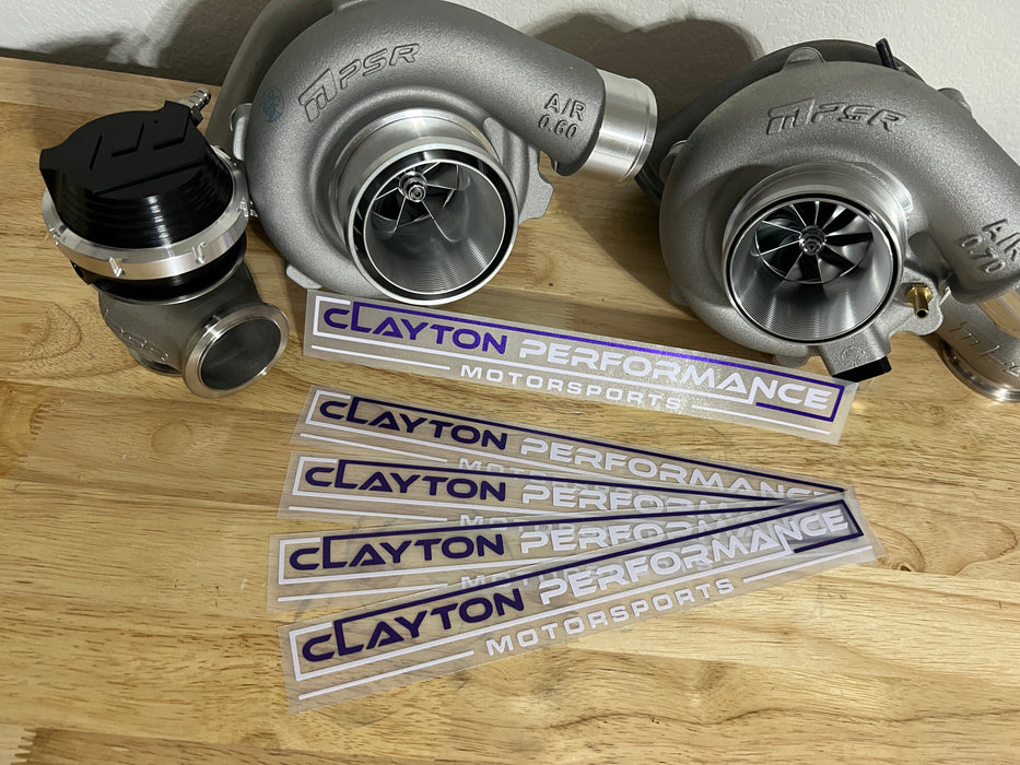 Clayton Performance 11" Decals