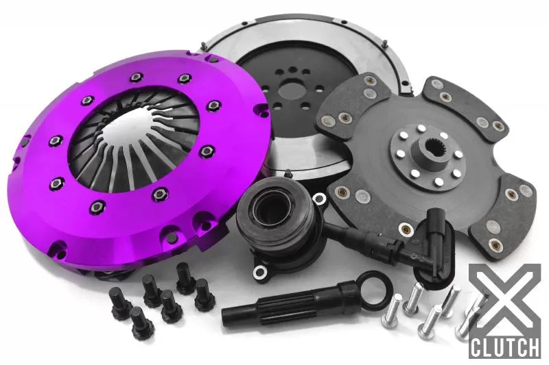 XClutch Clutch Kit with Chromoly Flywheel + HRB Stage 3 Carbon Blade Clutch Disc  2013+ Fiesta ST