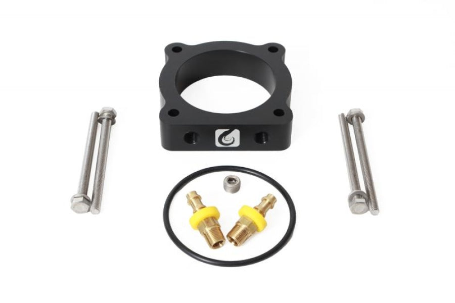 ECOBOOST 2.3L MUSTANG / FOCUS RS & 2.7L F150 THROTTLE BODY SPACER WITH BOOST REFERENCE PORTS