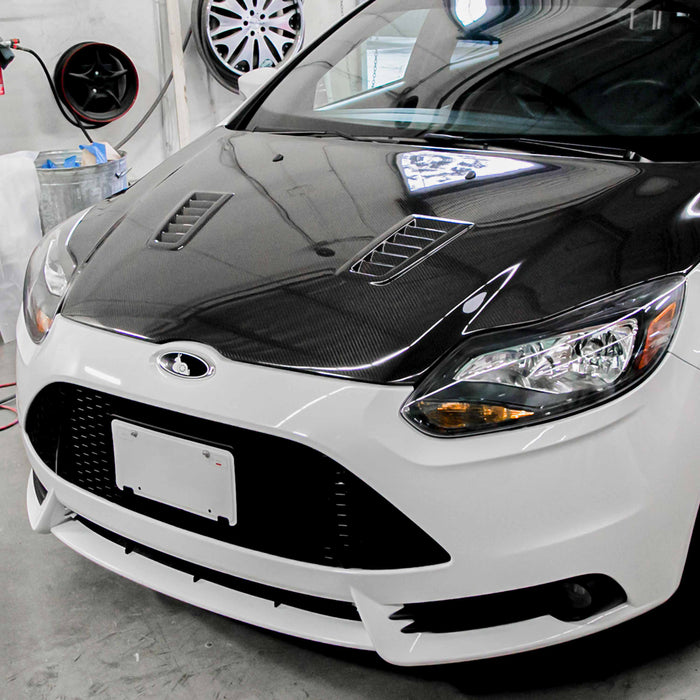 Seibon RS-Style Carbon Fiber Hood Ford Focus 2012-2014